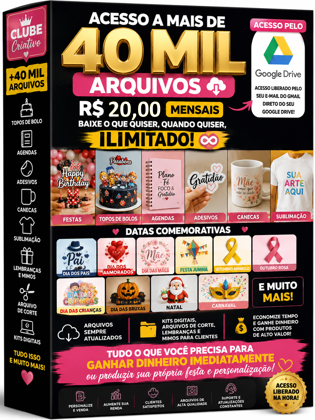 Assinatura Mensal do Clube