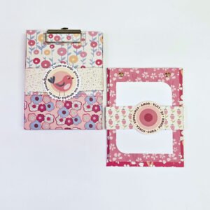 Prancheta e Bloco Outubro Rosa