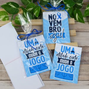 Capa Para Bloquinho Novembro Azul