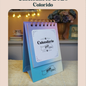 Calendário Colorido 2026