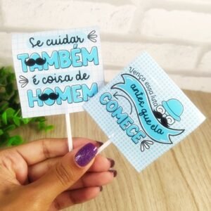 Embalagem Pirulito Novembro Azul