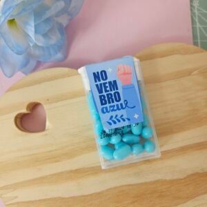 Adesivo Tic Tac Novembro Azul