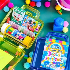 Adesivo Maletinha Acrílica Dia das Crianças