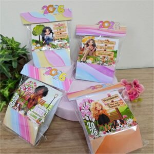 Mini Calendário de Mesa Meninas 2026