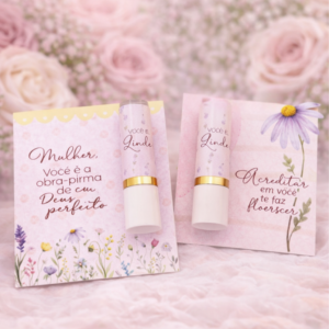 Card Batom Manteiga De Cacau Dia Das Mulheres