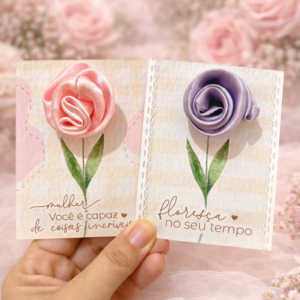 Card Xuxinha Flor Dia Das Mulheres