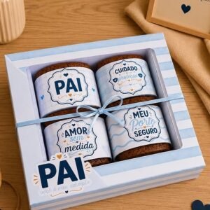 Caixa Pai Para Brownie 5X5Cm Em Pdf