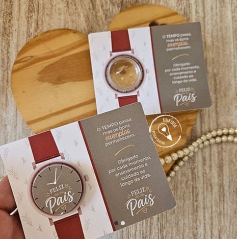 Cartao Para Mini Creme - Dia Dos Pais