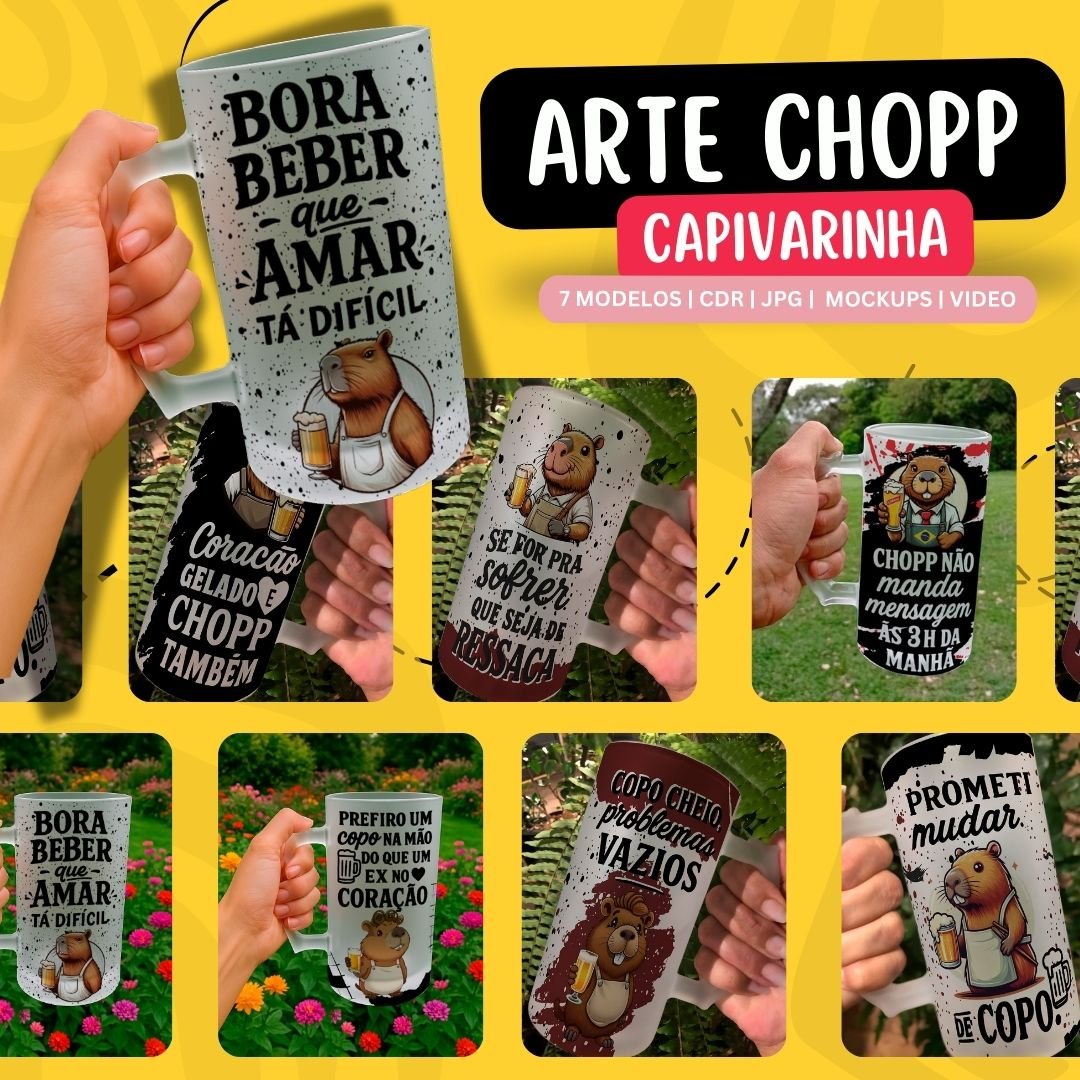 Capivarinha Sarcastica Chopp