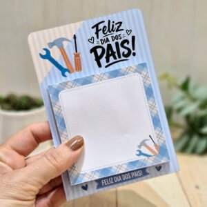 Card Bloquinho Dia Dos Pais