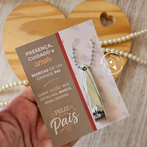 Cartao Para Alicate De Unha - Dia Dos Pais