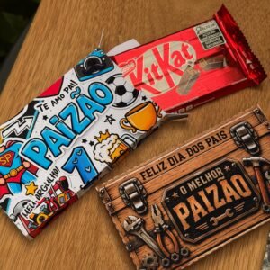 Caixinha Ferramentas Kitkat Dia Dos Pais