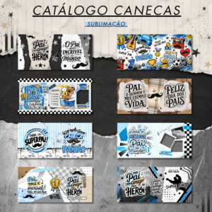 Caneca Sublimação 10X21 Dia Dos Pais