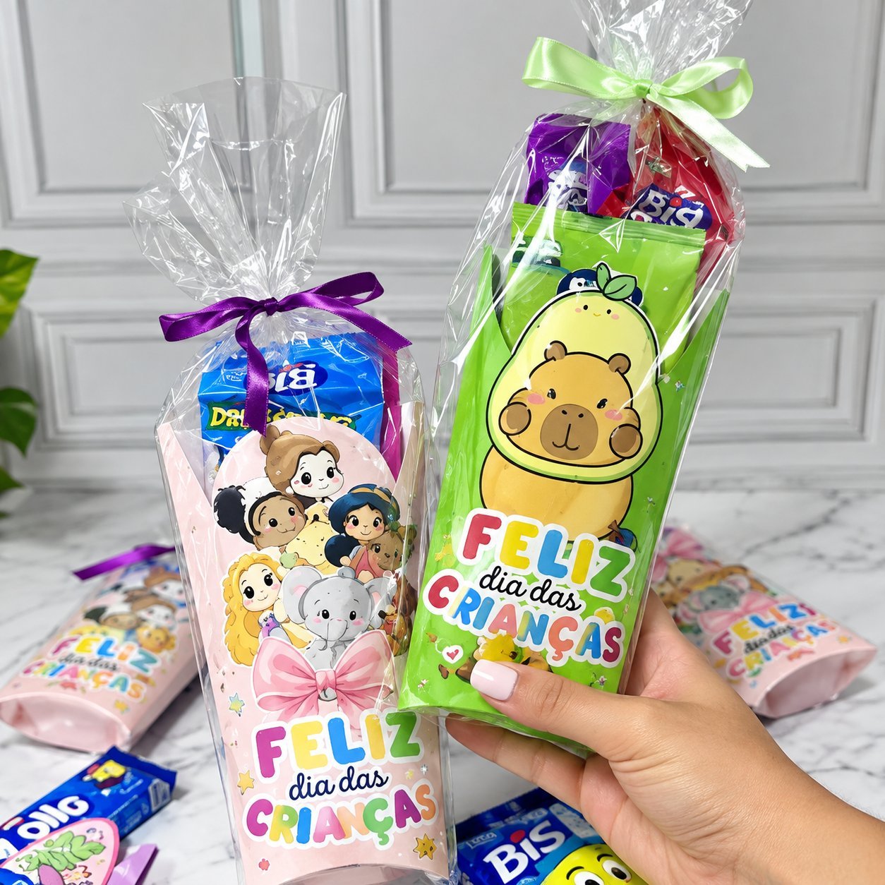 Caixa Doces Dia Das Crianças
