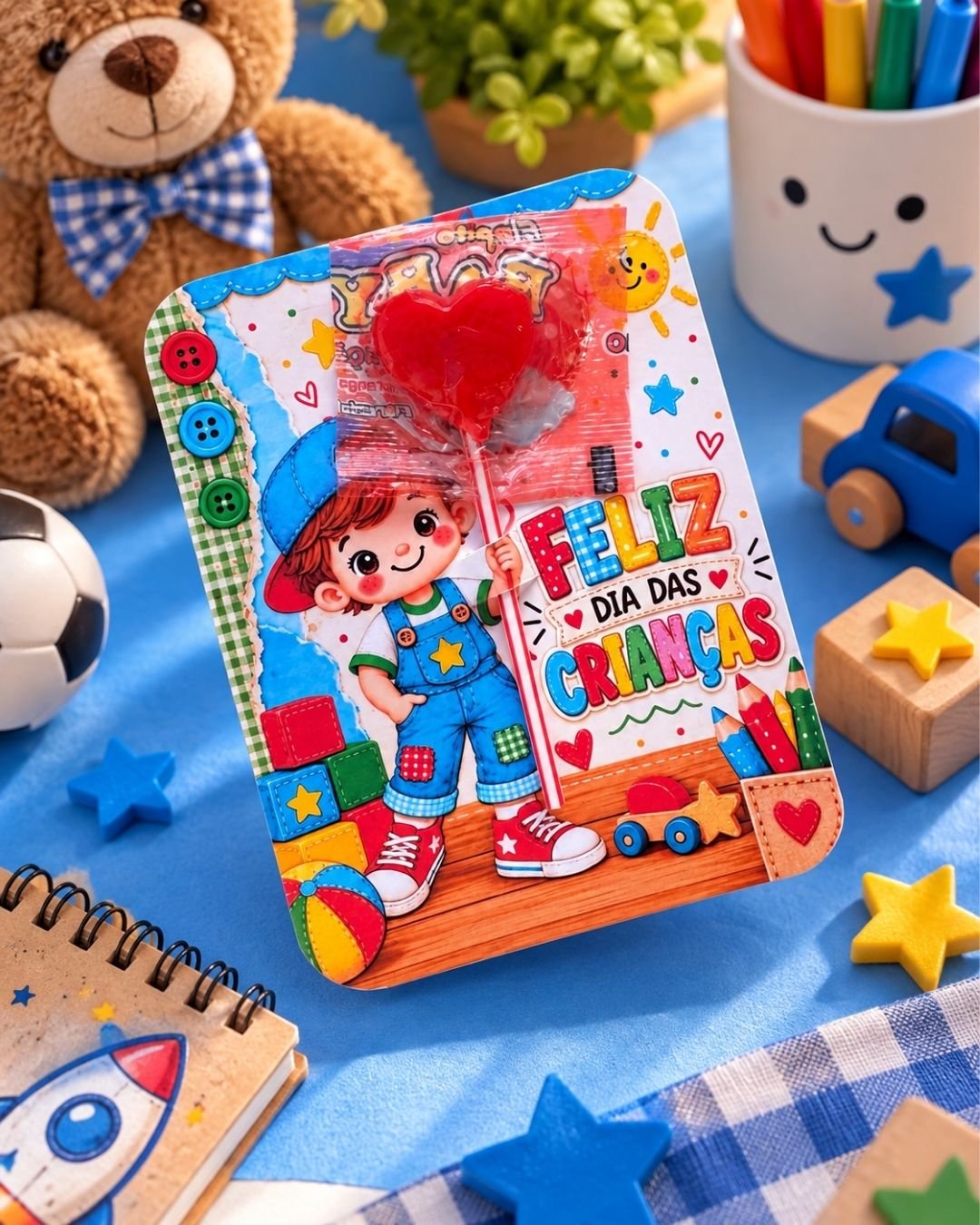 Card Pirulito Dia Das Crianças
